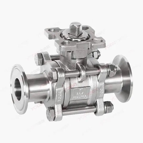 三片式高平台快装球阀